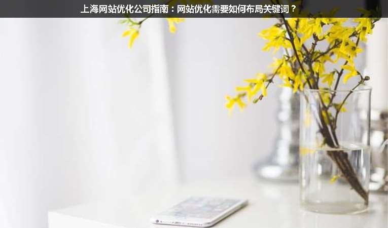 上海網(wǎng)站優(yōu)化公司指南：網(wǎng)站優(yōu)化需要如何布局關(guān)鍵詞？