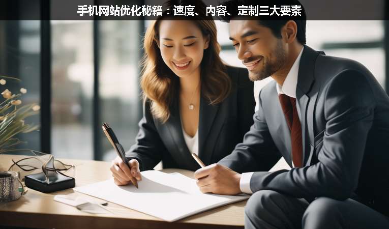 手機(jī)網(wǎng)站優(yōu)化秘籍：速度、內(nèi)容、定制三大要素