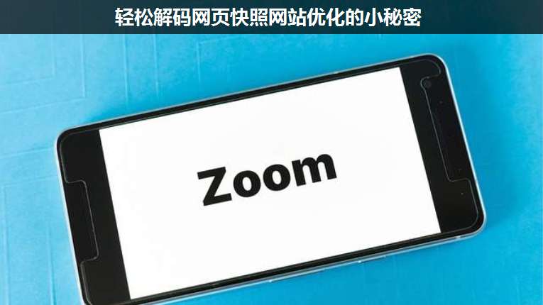 輕松解碼網(wǎng)頁(yè)快照網(wǎng)站優(yōu)化的小秘密
